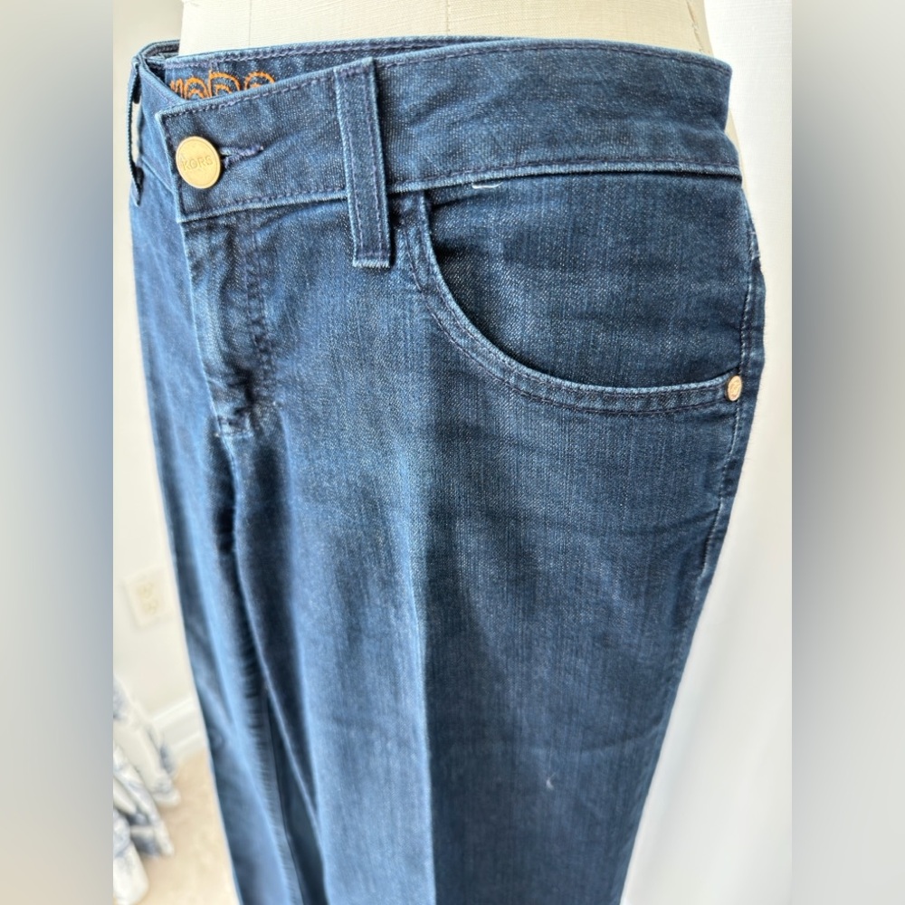 KORS MICHAEL KORS Classic Blue Flared Women's Jeans, Size 6 ( S) - Picture 9 of 16